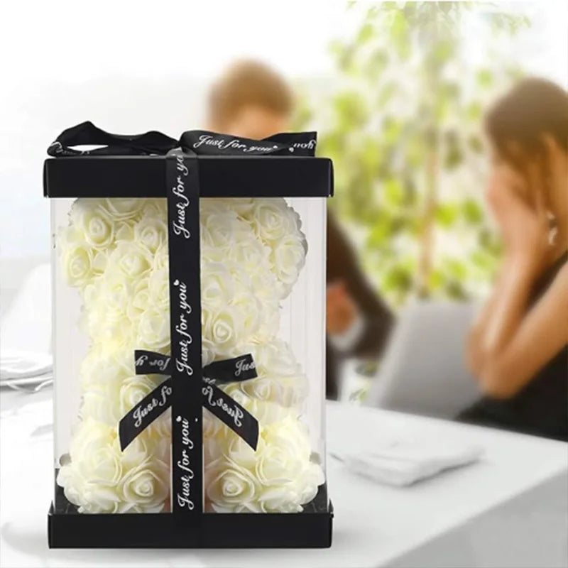 Charming Teddy Rose Bear