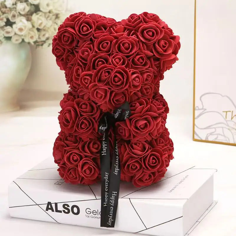 Charming Teddy Rose Bear